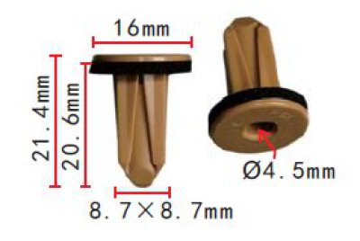 CLIP BMW OE: 51127461407 (10PC)