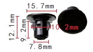 CLIP BMW OE: 07147236400 (10ST)
