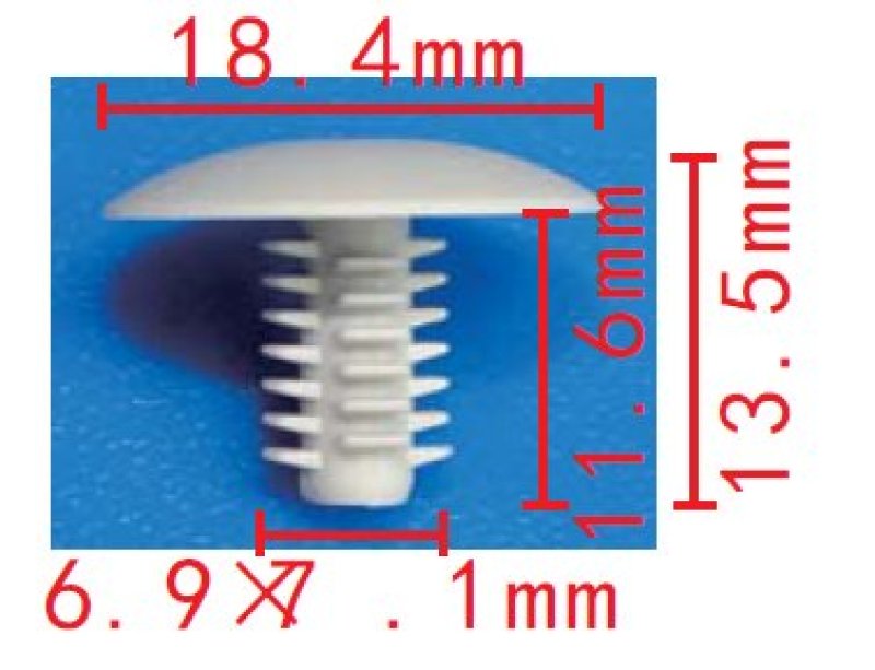 CLIP FIAT OE: 735250327 (10ST)