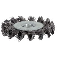 KS-TOOLS Radial Brush With Steel Wire - Arbor hole 22.2mm - Ø100mm