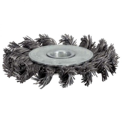 KS-TOOLS Radial Brush With Steel Wire - Hole 22.2mm - Ø115mm