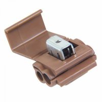 PP SCOTCH LOCK DOUBLE BROWN (5PCS)