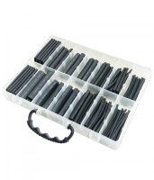 ASSORTMENT PRO SHRINK TUBE 3:1 BLACK 120 PCS (WITH ADHESIVE LAYER) (1)