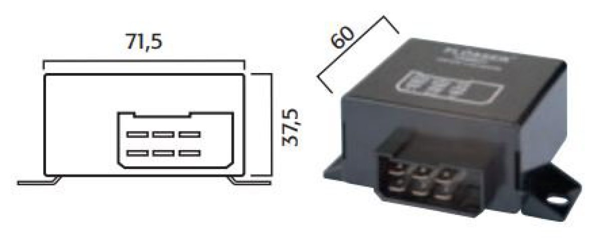 Knipperlicht Relais 12v & 24v 6-polig (1st) kopen? - Elektro