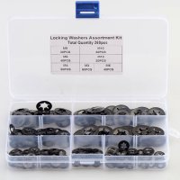 ASSORTIMENT CIRCLIPS STARLOCK AVEC ET SANS CAPUCHON 300-PCS