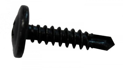 DRILLING SCREW + COLLAR 4,8X45 BLACK PHILIPSDRIVE (1000PCS)