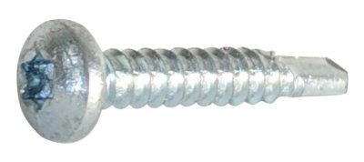 DRILLING SCREW DIN7504NT ROUND HEAD ZINC PLATED TX15 3,5X19 (100PCS)