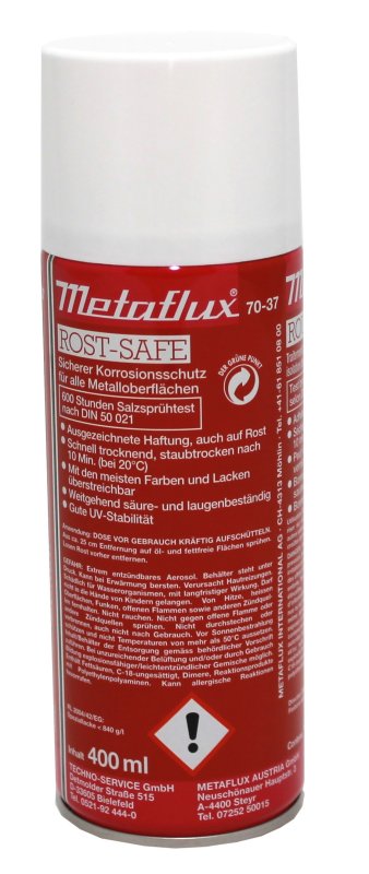 METAFLUX Roest Bescherming Rood, Spuitbus 400ml