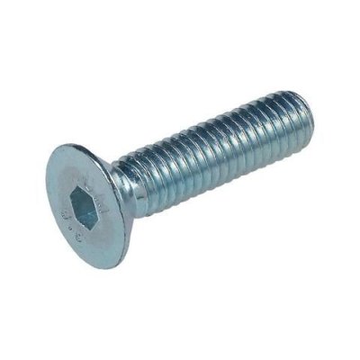 COUNTERSUNK HEAD HEXAGONAL BOLT 8.8 ZINC PLATED M12X90 (10PCS)