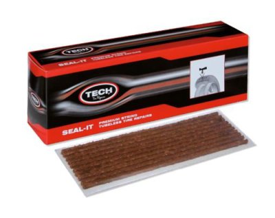 TECH TIRE CORDS BROWN 4 INCH (60PCS)