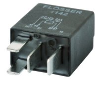 MICRO CONTACT MAKE RELAY 12V 25A WITH DIODE (1PCS)