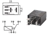 RELAIS MICRO INTERRUPTEUR 24V 5 / 10A (1PC)