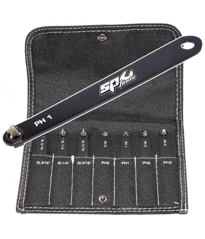 SPTOOLS Sp Tools Torx Mini Sleutelbitset - Low Profile - 7-delig