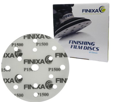 FINIXA Disques De Ponçage Pour Film De Finition, Ø 150mm, 15 Trous, P1500 (50pcs)