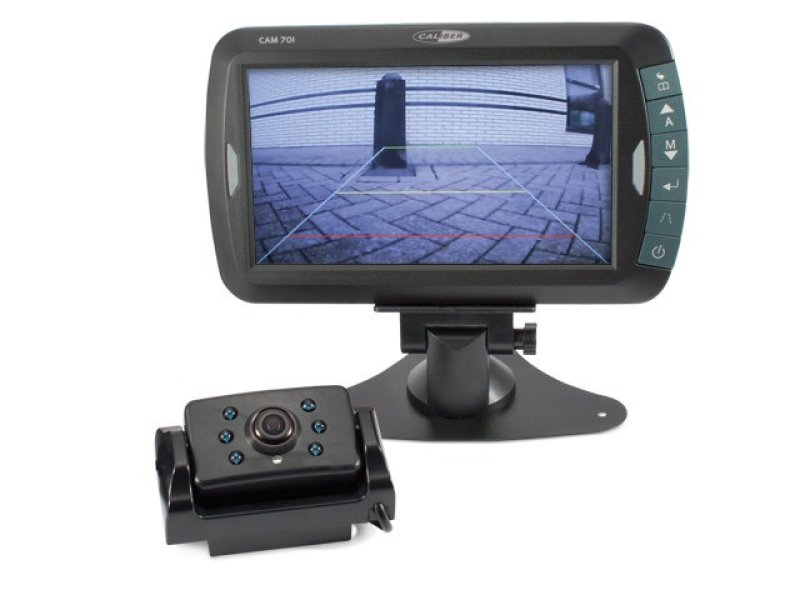 CALIBER 7 Inch Draadloze Achteruitrijcamera