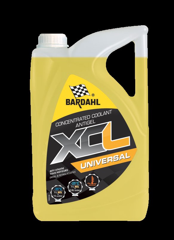 BARDAHL Xcl Universele Antivries Geel, 5l