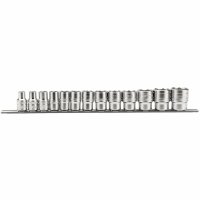 DRAPER 1/2" (12.5mm) Short English Socket Set, Inch Sizes, 13 Pieces