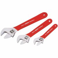 DRAPER Adjustable Wrench Set/English Wrench, 3 Set