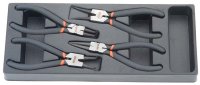 CUSTOR Circlip Pliers Set, 4 Pieces