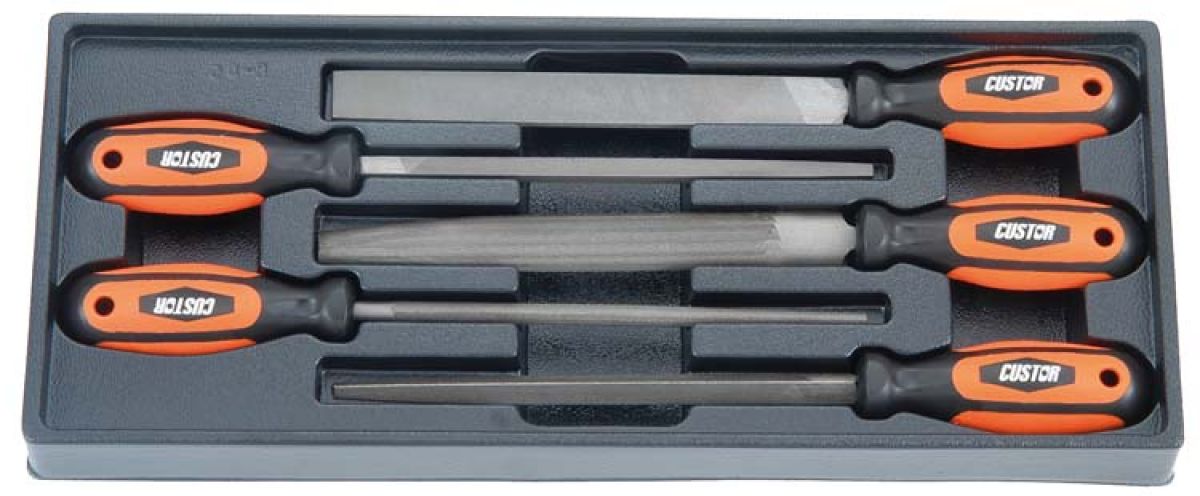 CUSTOR Vijlen Set 5-delig