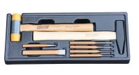 CUSTOR Hammer + Set of Chisels