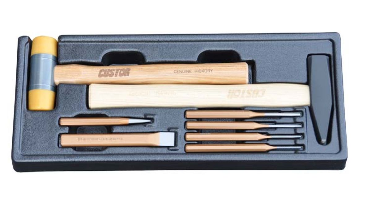 CUSTOR Hamer + Set Bijtels