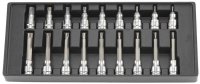 CUSTOR 1/2" (12,5mm) Socket set Torx, 18-piece