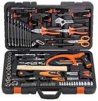 CUSTOR Toolbox 1/4" (6.3mm) + 1/2" (12.5mm), 83-piece