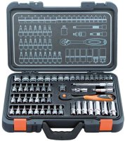 CUSTOR 3/8" (10mm) Socket Set, 52-Piece