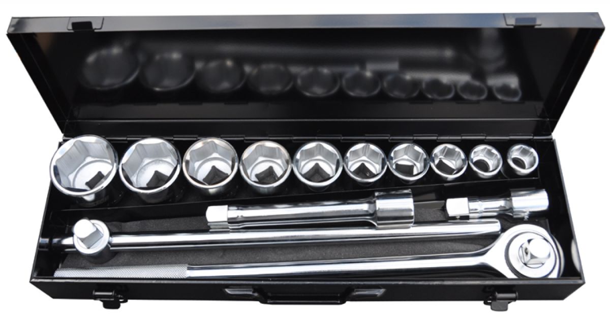 CUSTOR 3/4" (20mm) Doppenset, 14-delig
