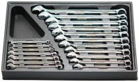 CUSTOR Open-end spanners set, 18 pieces