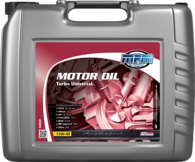 MPM Motorolie Turbo Universal 15w-40, 20l