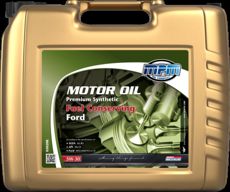 MPM Motorolie 5w-30 Premium Synthetic Fuel Conserving Ford A5/b5, 20l