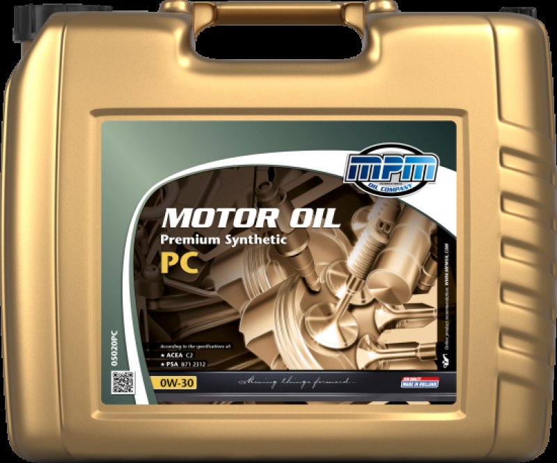 MPM Motorolie 0w-30 Premium Synthetic Pc, 20l