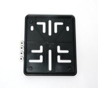 HASHTAG1 License plate holder E-bike, Plastic, 12x10cm