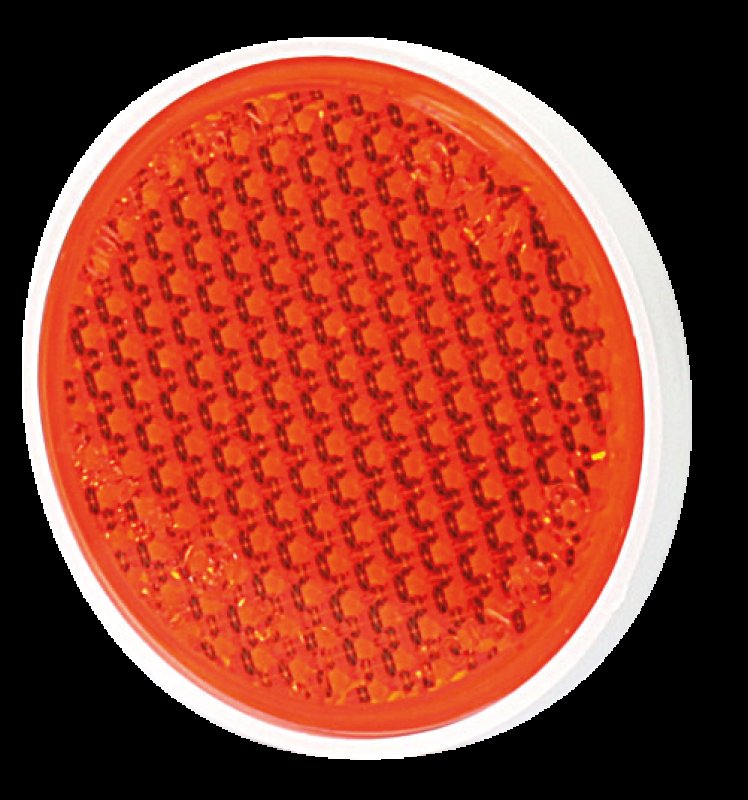 AEB Reflector Oranje Rond 85mm, Zelfklevend