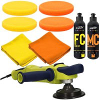 ZVIZZER Polishing Agents Set With Rotary Polisher | Finixa Pol 55 | 9-Piece