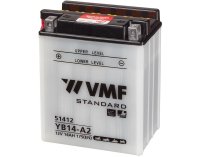 VMF Battery Motorcycle / Scooter 12v 14 Ah 175 En | + Left | Yb14-a2