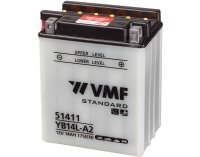 VMF Battery Motorcycle / Scooter 12v 14 Ah 175 En | + Right | Yb14-a2 | 12n14-3a