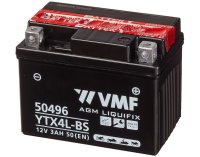 VMF Battery Motorcycle / Scooter 12v 3 Ah 50 En | + Right | Ytx4l-bs