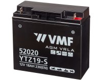 VMF Batterie Moto / Scooter 12v 21 Ah 230 En + Droit | Ytz19-s
