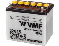 VMF Batterie Moteur/équipement De Jardin 12v 24 Ah 293 En + Right | 12n24-3