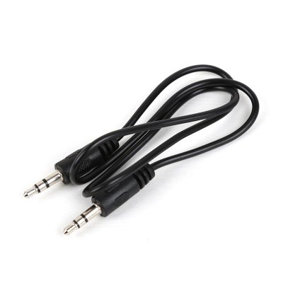 2GO Audio Mp3 Cable 3.5mm Aux, Black, 150cm