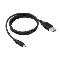 2GO Usb-datakabel Usb Type-c -> Usb, Zwart, 100cm