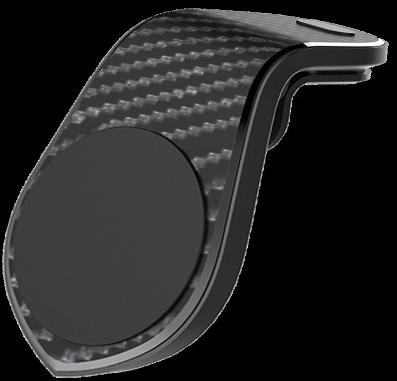 2GO Carclip Magneet Voor Ventilatierooster, Carbon