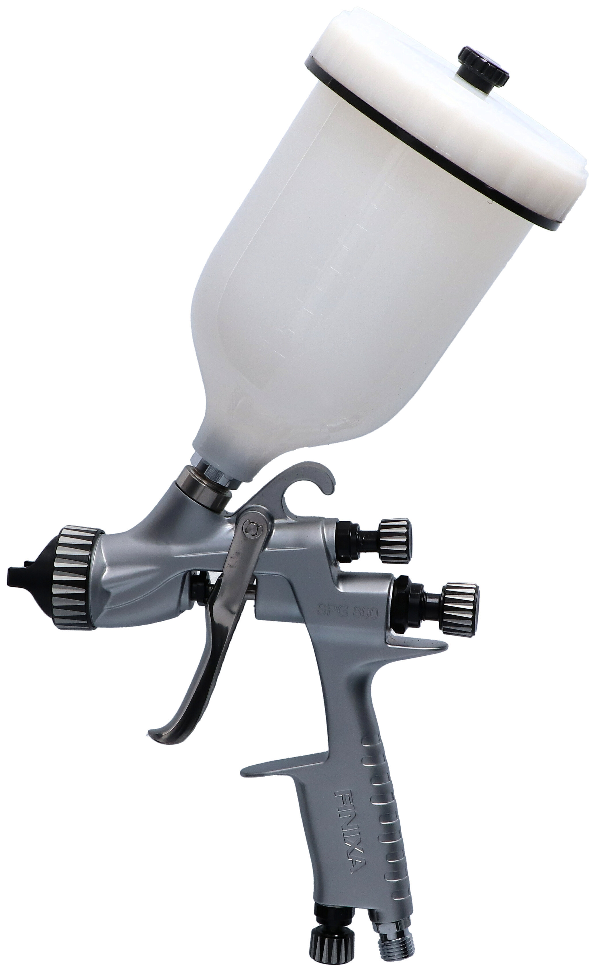 FINIXA Verfspuitpistool Lvlp In Matte Uitvoering, 1.3mm Nozzle Kit Met Bovenbeker