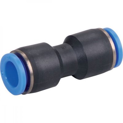 Plastic Air Coupling | Straight | 2x Ø6mm