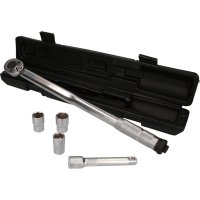 BRILLIANT TOOLS 1/2" Torque wrench set 40-200nm, 5 pcs