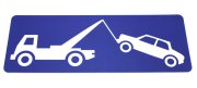 Road towing symbol