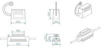 SINATEC Normale Steekzekering Houder+kap 1.5mm